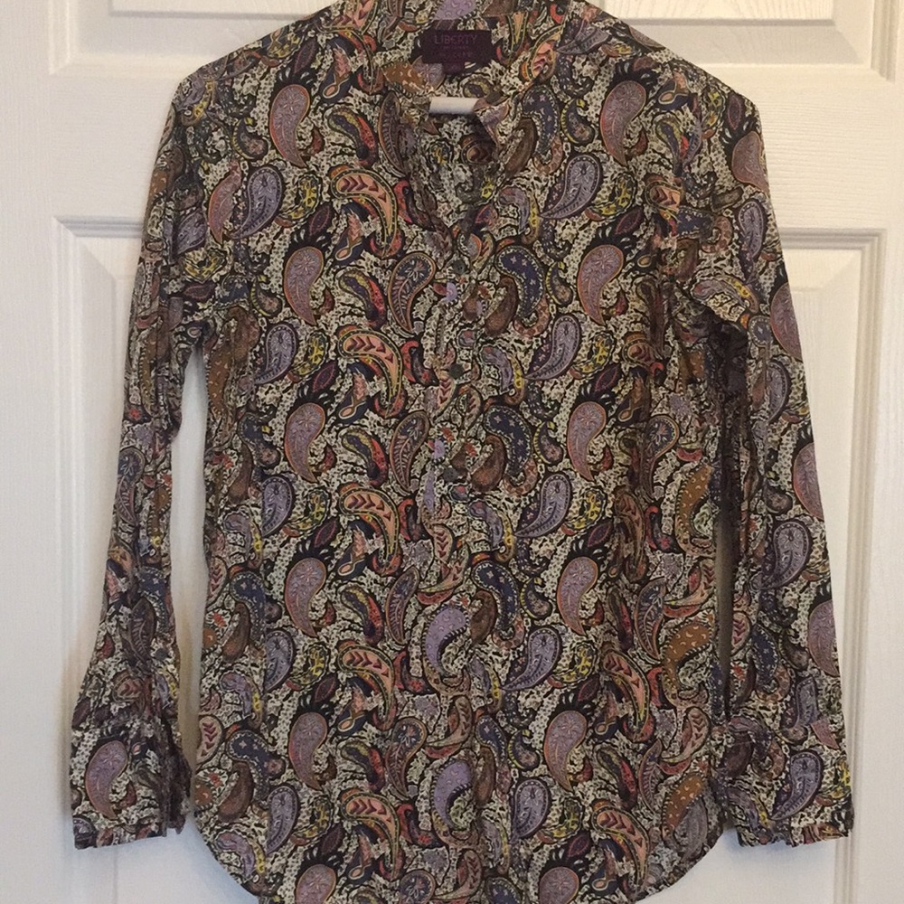 Liberty for JCrew pull over